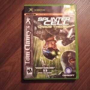 Splinter Cell: Chaos Theory Xbox CIB *UNTESTED* (2005, Stealth Game, Ubisoft)